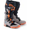 boty TECH 7 ENDURO, ALPINESTARS (černá/tmavě šedá/oranžová fluo, vel. 51) boty TECH 7 ENDURO, ALPINESTARS (černá/tmavě šedá/oranžová fluo, vel. 51)