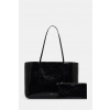 Calvin Klein kabelka typu shopper dámska z imitácie kože LV04F3537G čierna ONE SIZE Calvin Klein kabelka typu shopper dámska z imitácie kože LV04F3537G čierna ONE SIZE
