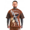 Amstaff Ashur tričko brown Veľkosť: 3XL, Farba: hnedá, piesková Amstaff Ashur tričko brown Veľkosť: 3XL, Farba: hnedá, piesková