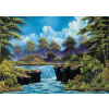 Schmidt - Puzzle Bob Ross: Vodopád na čistinke - 1000 dielov Schmidt - Puzzle Bob Ross: Vodopád na čistinke - 1000 dielov