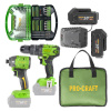 Rázový uťahovák Procraft PS22bb a vŕtací skrutkovač PA18BL-BB s 2 batériami | SPS22bb/PA18BL-BB/BG500 Rázový uťahovák Procraft PS22bb a vŕtací skrutkovač PA18BL-BB s 2 batériami | SPS22bb/PA18BL-BB/BG500