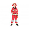 Detský kostým Požiarnik (košeľa, nohavice, čiapka), veľkosť 120/130 cm Detský kostým Požiarnik (košeľa, nohavice, čiapka), veľkosť 120/130 cm