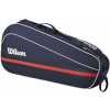 Wilson 3PK Team Racket Bag 2025 Navy (WR8039801+) Wilson 3PK Team Racket Bag 2025 Navy (WR8039801+)
