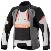 Alpinestars HALO Drystar 2025 svetlo sivo-tmavo sivo-čierno-červená Alpinestars HALO Drystar 2025 svetlo sivo-tmavo sivo-čierno-červená