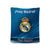Real Madrid FC Flísová deka Real Madrid, modrá, farebný znak klubu, 120 × 150 cm Real Madrid FC Flísová deka Real Madrid, modrá, farebný znak klubu, 120 × 150 cm