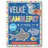 Velké samolepky pro malé ruce Žraloci Velké samolepky pro malé ruce Žraloci