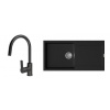 K-StrongSinks S3 Set drez Zala 1000x500mm granit čierna + Batéria Loira čierna K-StrongSinks S3 Set drez Zala 1000x500mm granit čierna + Batéria Loira čierna