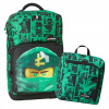LEGO Bags LEGO Ninjago Green EASYškolní aktovka set 3-dílný LEGO Bags LEGO Ninjago Green EASYškolní aktovka set 3-dílný