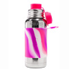 Pura Termo fľaša so športovým uzáverom 475 ml Ružovo - biela