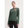 Bavlnená mikina Fjallraven 1960 Logo Badge Sweater F87230.679 tyrkysová XS Bavlnená mikina Fjallraven 1960 Logo Badge Sweater F87230.679 tyrkysová XS