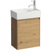 Laufen Lani skrinka 43.5x27x51.5 cm závesná kúpeľňová skrinka pod umývadlo dub H4039021122671 Laufen Lani skrinka 43.5x27x51.5 cm závesná kúpeľňová skrinka pod umývadlo dub H4039021122671