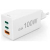 Hama sieťová nabíjačka mini 100W GaN PD/QC 2x USB-C, 1x USB-A biela Hama sieťová nabíjačka mini 100W GaN PD/QC 2x USB-C, 1x USB-A biela