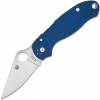 Spyderco C223GPCBL Para 3 Cobalt Blue vreckový nôž 7,4 cm, Satin, modrá, G10 Spyderco C223GPCBL Para 3 Cobalt Blue vreckový nôž 7,4 cm, Satin, modrá, G10