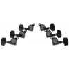 Razzor Guitar Tuners 3+3 Black Razzor Guitar Tuners 3+3 Black