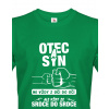 Tričko pre oteckov, Otec a syn vždy zo srdca do srdca, Barva Zelená, Velikost 2XL Bezvatriko.cz 0419 Tričko pre oteckov, Otec a syn vždy zo srdca do srdca, Barva Zelená, Velikost 2XL Bezvatriko.cz 0419