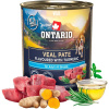 ONTARIO Konzerva pre psov Adult teľacej pate s príchuťou kurkumy 800 g ONTARIO Konzerva pre psov Adult teľacej pate s príchuťou kurkumy 800 g
