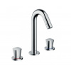HANSGROHE Umývadlová batéria 3-otvorová LOGIS s odtokovou súpravou, chróm - HansGrohe 71133000 HANSGROHE Umývadlová batéria 3-otvorová LOGIS s odtokovou súpravou, chróm - HansGrohe 71133000