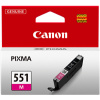 kazeta CANON CLI-551M magenta MG 5450/6350, iP 725 kazeta CANON CLI-551M magenta MG 5450/6350, iP 725