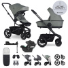 EASYWALKER SET Kočík 4v1 Harvey⁵ Agave Green XXL AIR + CYBEX Aton B2 i-Size + základňa EASYWALKER SET Kočík 4v1 Harvey⁵ Agave Green XXL AIR + CYBEX Aton B2 i-Size + základňa