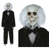 DEKORÁCIA ZÁVESNÁ KOSTRA V OBLEKU - HALLOWEEN DEKORÁCIA ZÁVESNÁ KOSTRA V OBLEKU - HALLOWEEN