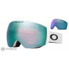 Oakley Flight Deck Pro M okuliare, matte white/Prizm Snow Sapphire Iridium & Prizm Snow Iced Iridium Oakley Flight Deck Pro M okuliare, matte white/Prizm Snow Sapphire Iridium & Prizm Snow Iced Iridium