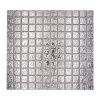 Keramická mozaika SB 393 strieborná 30,2 x 33 cm Keramická mozaika SB 393 strieborná 30,2 x 33 cm