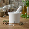 WMF Gourmet - kuchynský mlynček na korenie a bylinky, porcelánový s piestom WMF Gourmet - kuchynský mlynček na korenie a bylinky, porcelánový s piestom