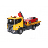 Bruder 3552 Odtahové vozidlo Scania Super 560R s osobním autem Bruder 3552 Odtahové vozidlo Scania Super 560R s osobním autem