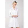 Dámska zdravotnícka zástera s dlhým rukávom M-092T, biela, 40 (Zdravotnícke oblečenie) Dámska zdravotnícka zástera s dlhým rukávom M-092T, biela, 40 (Zdravotnícke oblečenie)