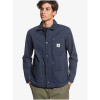 Quiksilver WORKWEAR JACKET tmavo modrá,biela Ľahká pánska bunda - blazer L Quiksilver WORKWEAR JACKET tmavo modrá,biela Ľahká pánska bunda - blazer L