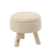 Detská taburetka krémová Detská taburetka krémová