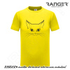 Tričko RANGER® - MAČKA - d XL Žltá Tričko RANGER® - MAČKA - d XL Žltá