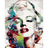 Zuty Diamantové maľovanie MARILYN MONROE 40x50 cm vypnuté plátno na rám Zuty Diamantové maľovanie MARILYN MONROE 40x50 cm vypnuté plátno na rám