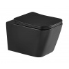 kielle Arkas I Závesné WC so doskou Softclose, Vortex Rimless+, matná čierna 30111014-SET1 kielle Arkas I Závesné WC so doskou Softclose, Vortex Rimless+, matná čierna 30111014-SET1