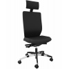 DENIOS kancelárske kreslo Stilo ES operator, Syncro Activ Balance, AL opora nôh-kruh a krku, čierna DENIOS kancelárske kreslo Stilo ES operator, Syncro Activ Balance, AL opora nôh-kruh a krku, čierna