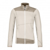 Ortovox Fleece Light Jacket W white chalk XL; Hnědá bunda Ortovox Fleece Light Jacket W white chalk XL; Hnědá bunda