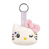 Play by Play Hello Kitty - přívěsek na klíče plyšový - 10 cm - růžová Play by Play Hello Kitty - přívěsek na klíče plyšový - 10 cm - růžová