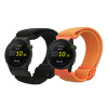 kwmobile 2x Nylon řemínek for Garmin Forerunner 255 / 255 Music / Forerunner 970 / Venu 3 Watch řemínek - Náhradní Watch Band Set - Wristband with Clasp - černá / oranžová kwmobile 2x Nylon řemínek for Garmin Forerunner 255 / 255 Music / Forerunner 970 / Venu 3 Watch řemínek - Náhradní Watch Band Set - Wristband with Clasp - černá / oranžová
