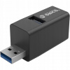Mini USB 3.1 hub s 3 portami, bez kábla, hliníkový ORICO Mini USB 3.1 hub s 3 portami, bez kábla, hliníkový ORICO