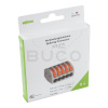 WAGO WAGO Krabicová svorka 5-pólová, páčková, 5x(0,08…4mm²), CAGE CLAMP®, bal.5ks WAGO WAGO Krabicová svorka 5-pólová, páčková, 5x(0,08…4mm²), CAGE CLAMP®, bal.5ks