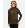 Kilpi AILEEN-W Khaki - 34 Dámska fitness mikina Kilpi AILEEN-W Khaki - 34 Dámska fitness mikina
