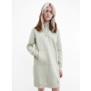 Calvin Klein dámske zelené mikinové šaty J20J219930 S Calvin Klein dámske zelené mikinové šaty J20J219930 S