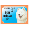 Ceduľka Dafiko SAMOJED Ceduľka Dafiko SAMOJED