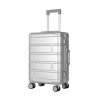Aga Travel Cestovný kufor strieborný do lietadla tvrdý Aga Travel Cestovný kufor strieborný do lietadla tvrdý