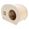 PetBuddy karavan, prírodný domček, 34.5 x 20 x 22 cm, borovicové drevo PetBuddy karavan, prírodný domček, 34.5 x 20 x 22 cm, borovicové drevo