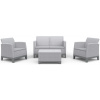 Keter SCANDI FORMA SET - Ash grey/Storm grey Keter SCANDI FORMA SET - Ash grey/Storm grey