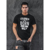 Tričko LEGENDS ARE BORN IN ... (mesiac) - XXL/Čierna/MAY Tričko LEGENDS ARE BORN IN ... (mesiac) - XXL/Čierna/MAY
