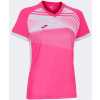 Dámske tričko JOMA Supernova II Pink-White|XL Dámske tričko JOMA Supernova II Pink-White|XL