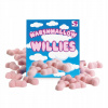 Marshmallow cukríky Willies v tvare penisu ružové 140 g Marshmallow cukríky Willies v tvare penisu ružové 140 g
