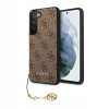 Púzdro Guess 4G Charms Samsung Galaxy S23 hnedé Púzdro Guess 4G Charms Samsung Galaxy S23 hnedé